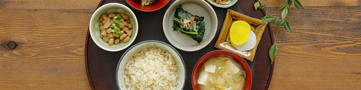 食事道のキホン「食の三原則」で健康的な体づくり